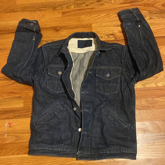 Big John Rare Jean Jacket R601-9 -EUC Size M/L - Picture 4 of 15